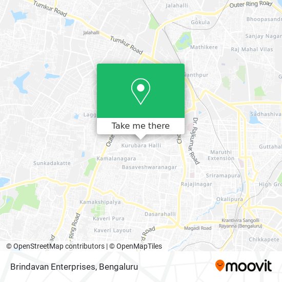 Brindavan Enterprises map