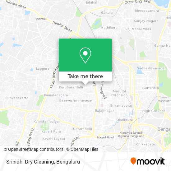 Srinidhi Dry Cleaning map