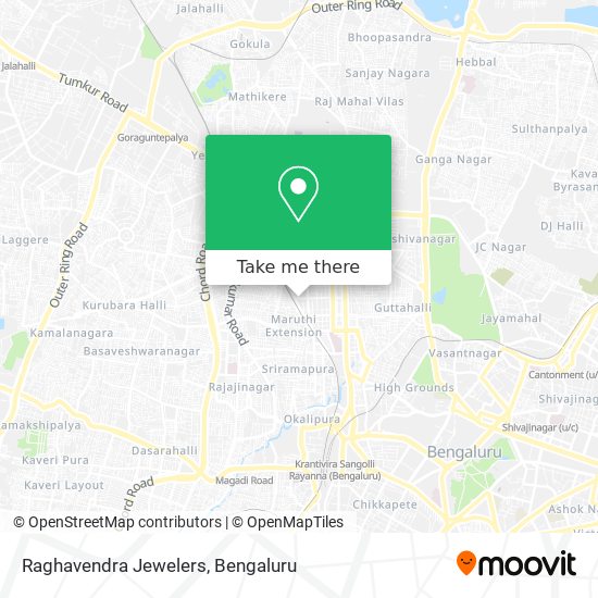 Raghavendra Jewelers map