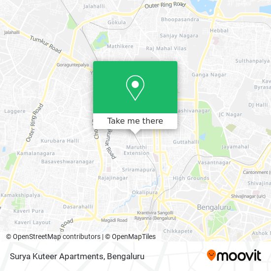 Surya Kuteer Apartments map