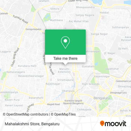 Mahalakshmi Store map