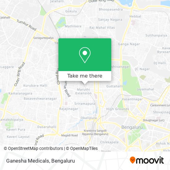 Ganesha Medicals map