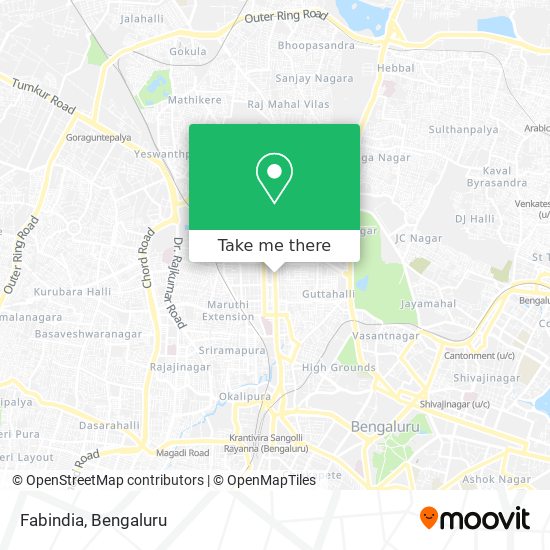 Fabindia map