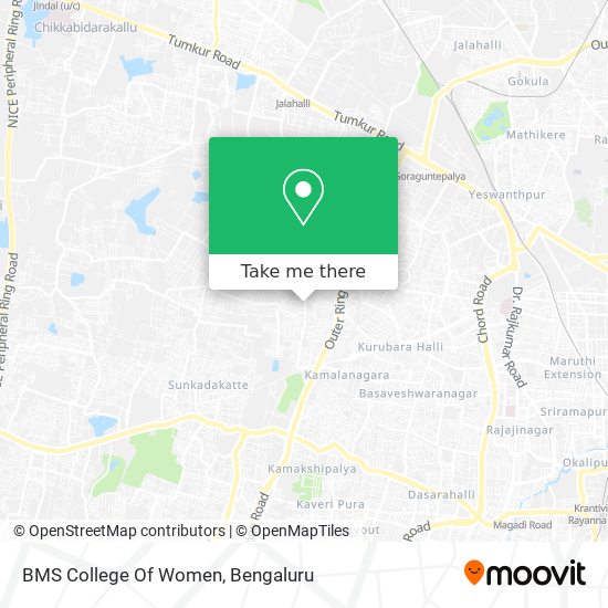 BMS College Of Women map