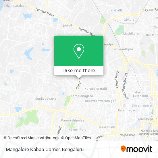 Mangalore Kabab Corner map