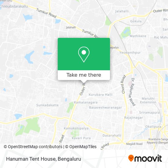 Hanuman Tent House map