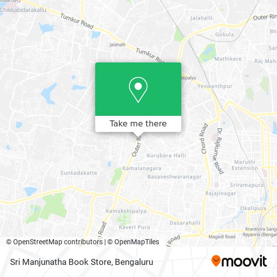 Sri Manjunatha Book Store map