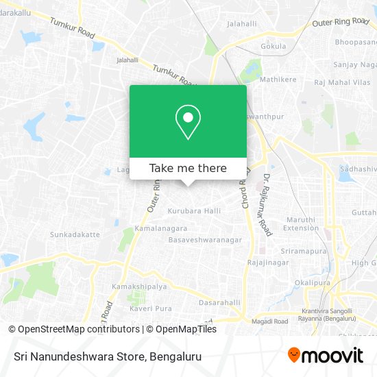 Sri Nanundeshwara Store map