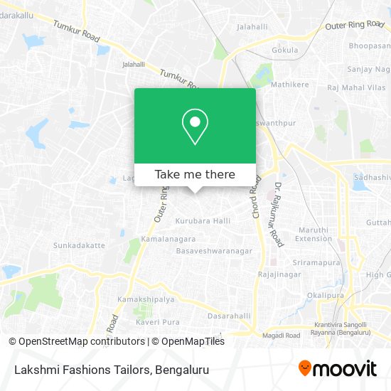 Lakshmi Fashions Tailors map