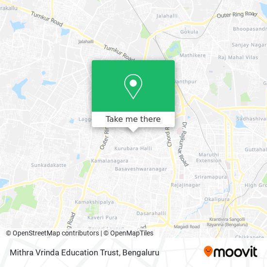 Mithra Vrinda Education Trust map