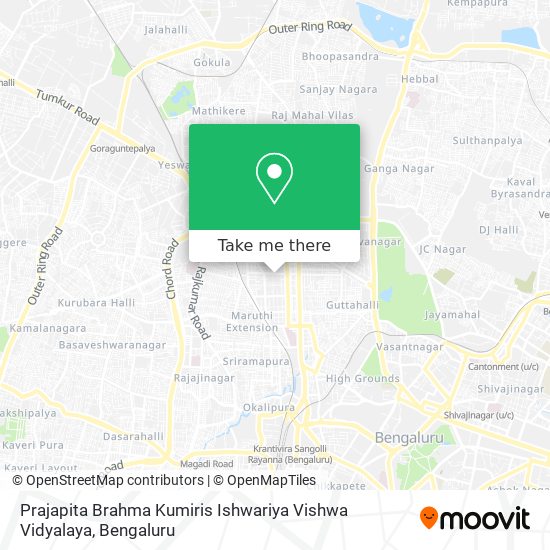 Prajapita Brahma Kumiris Ishwariya Vishwa Vidyalaya map
