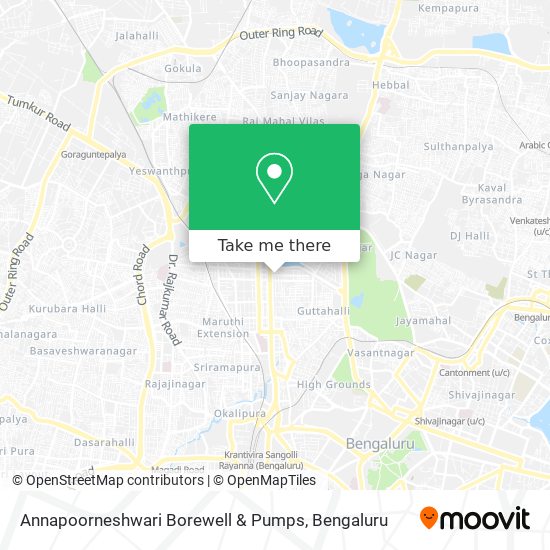 Annapoorneshwari Borewell & Pumps map