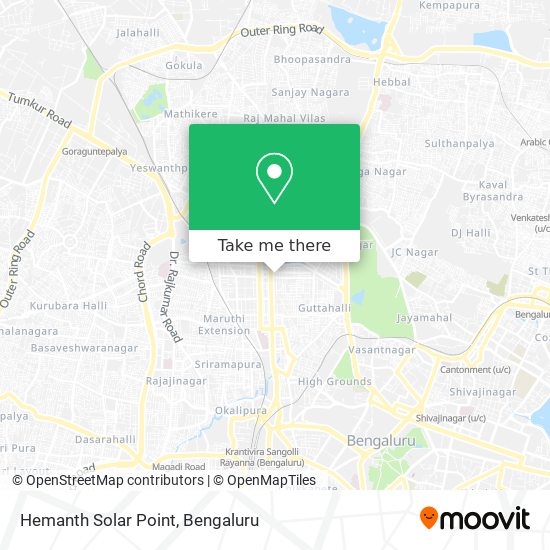 Hemanth Solar Point map