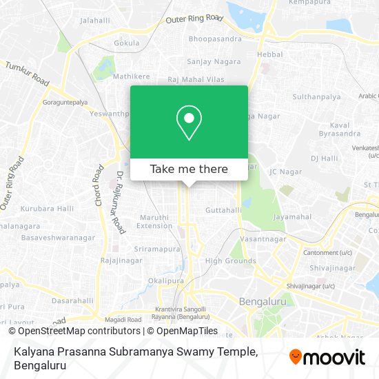 Kalyana Prasanna Subramanya Swamy Temple map