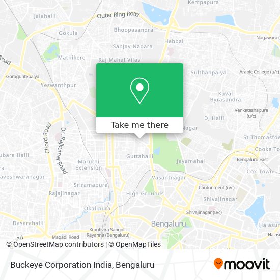 Buckeye Corporation India map