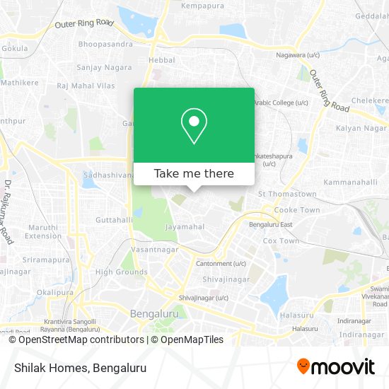 Shilak Homes map