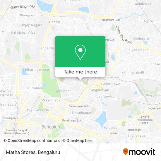 Matha Stores map