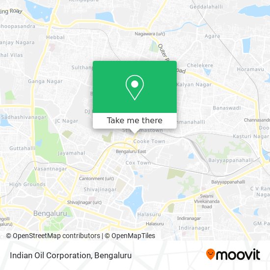 Indian Oil Corporation map