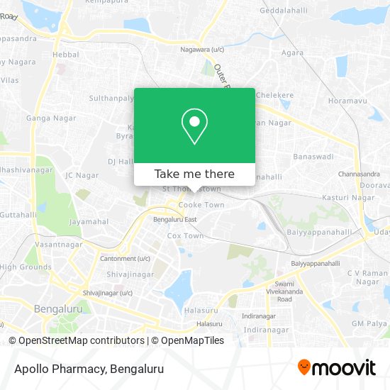 Apollo Pharmacy map