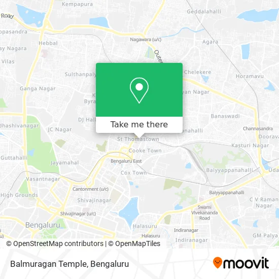 Balmuragan Temple map