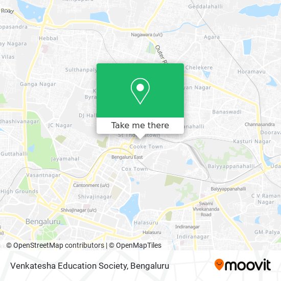 Venkatesha Education Society map