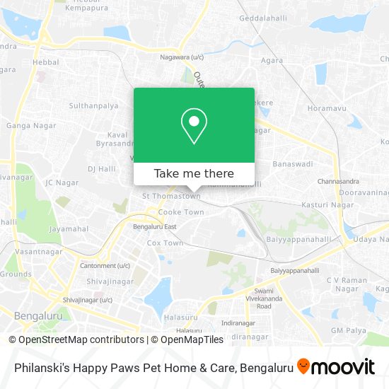 Philanski's Happy Paws Pet Home & Care map