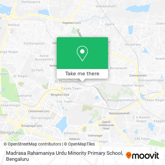 Madrasa Rahamaniya Urdu Minority Primary School map