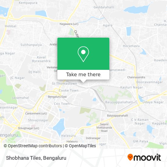Shobhana Tiles map