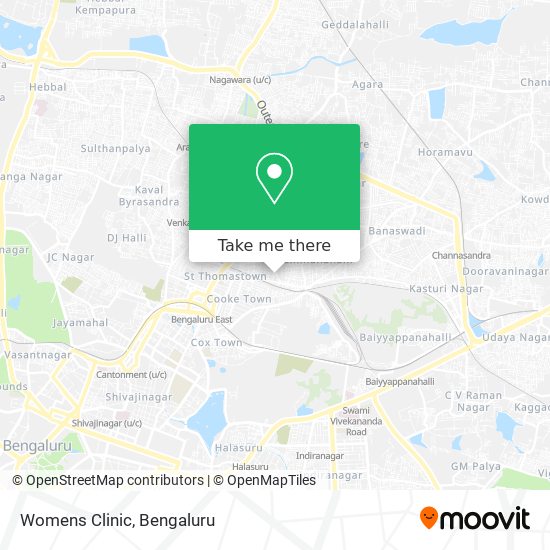 Womens Clinic map