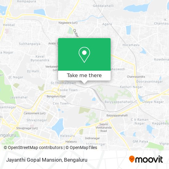 Jayanthi Gopal Mansion map