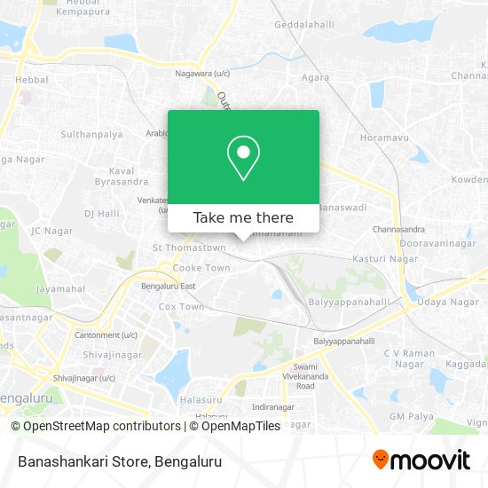 Banashankari Store map