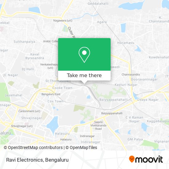 Ravi Electronics map