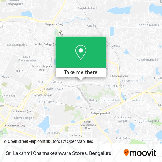 Sri Lakshmi Channakeshwara Stores map