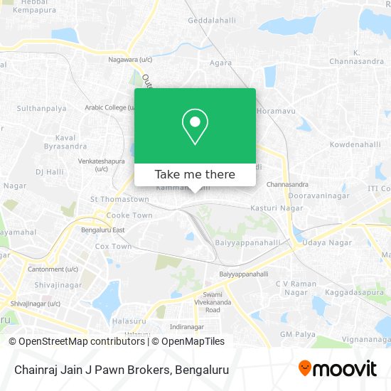 Chainraj Jain J Pawn Brokers map