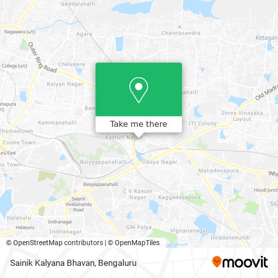 Sainik Kalyana Bhavan map