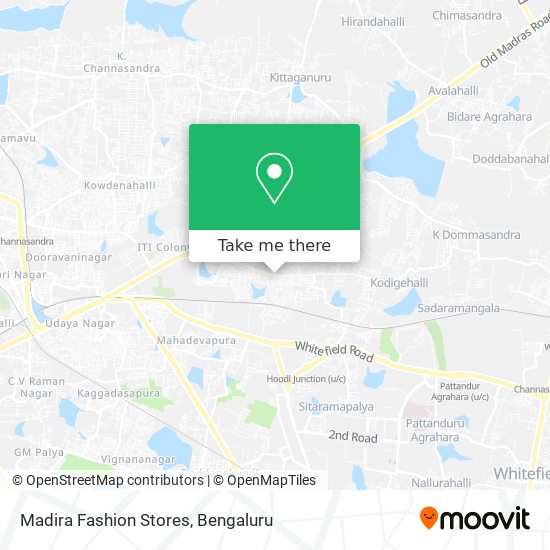 Madira Fashion Stores map