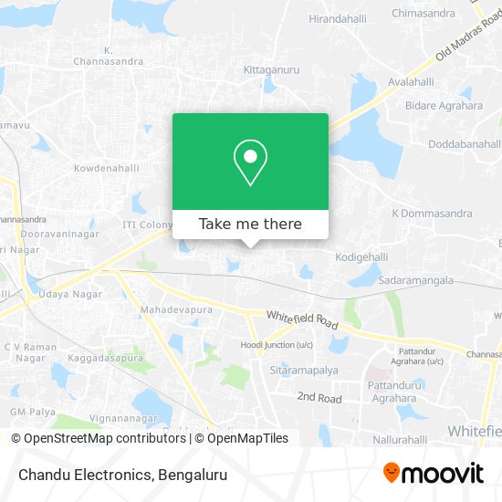 Chandu Electronics map