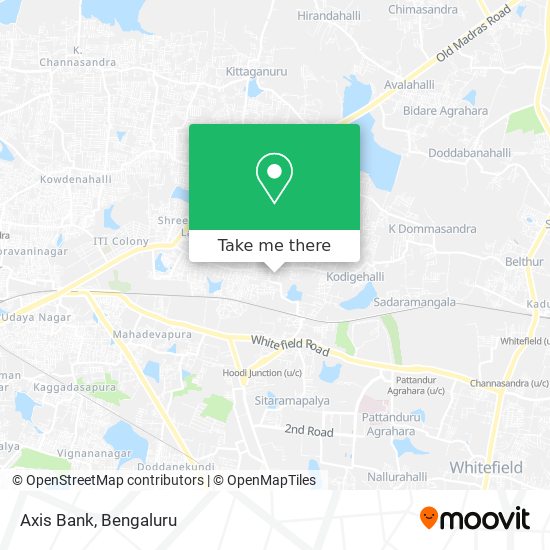 Axis Bank map