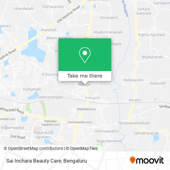 Sai Inchara Beauty Care map