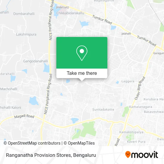 Ranganatha Provision Stores map