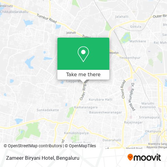 Zameer Biryani Hotel map