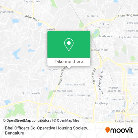 Bhel Officers Co-Operative Housing Society map