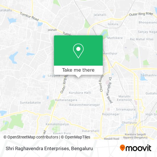 Shri Raghavendra Enterprises map
