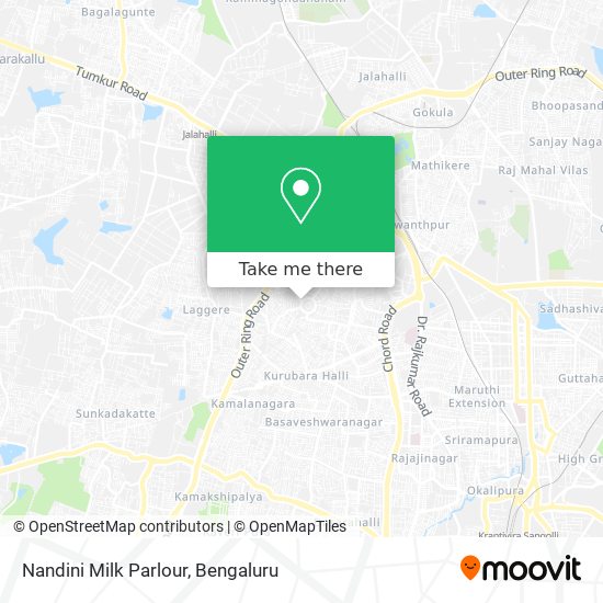 Nandini Milk Parlour map