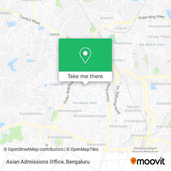 Asian Admissions Office map