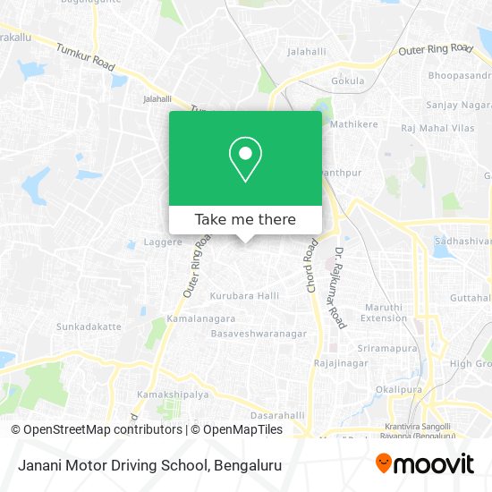 Janani Motor Driving School map