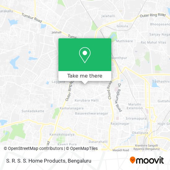 S. R. S. S. Home Products map