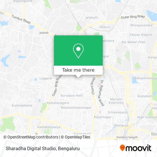 Sharadha Digital Studio map