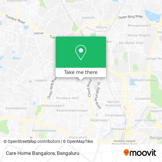 Care Home Bangalore map