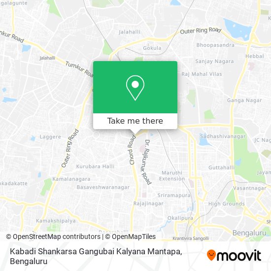 Kabadi Shankarsa Gangubai Kalyana Mantapa map